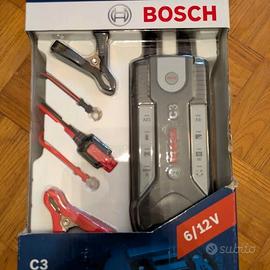 Bosch C30 Caricabatterie per Auto, 6 V - 12 V con