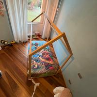 Letto montessori a casetta - legno