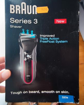 Braun rasoio elettrico lavabile in acqua 