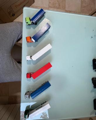 Collezione Di Camion In Metallo/plastica De Agosti