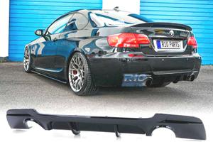 DIFFUSORE BMW E92 E93 LOOK M PERFORMANCE NERO LUCI