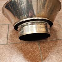 capello comignolo camino inox diametro 180mm