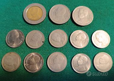 Lotto 53 monete Thailandia Indonesia Singapore