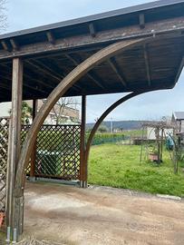 Garage camper furgonato