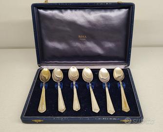 Set 6 Cucchiaini ARG 1000 Rosa Torino