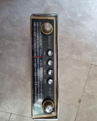 Radio anni 60 Akkord Autotransistor Automatic 641