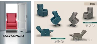 POLTRONA RELAX TRILLY RIDOTTA PER PASSAGGIO PORTE