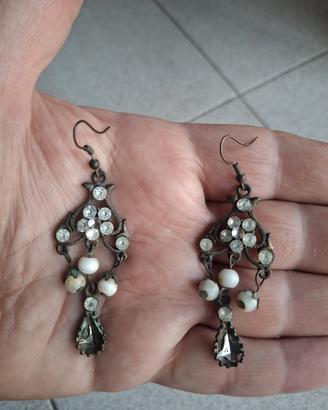 Orecchini chandelier vintage 