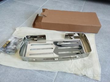 Mensola doccia in acciaio inox