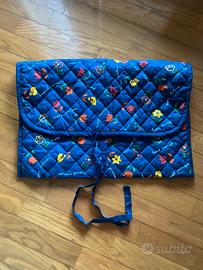 Borsa portapannolini trapuntata