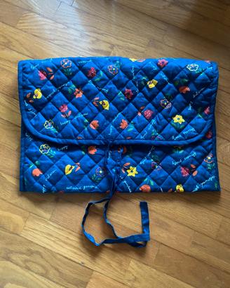 Borsa portapannolini trapuntata