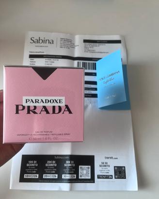 Profumo prada paradoxe