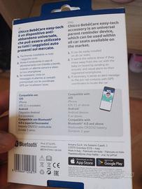 Dispositivo anti abbandono chicco