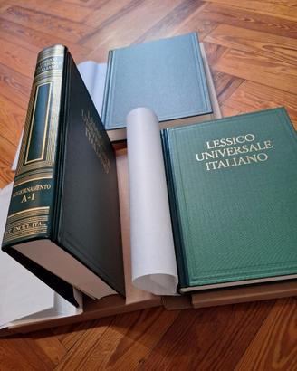 LESSICO UNIVERSALE ITALIANO, TRECCANI 1968