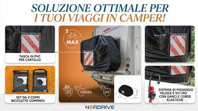 Copribici Nuovi  Nordrive - Fino a 2 Bici