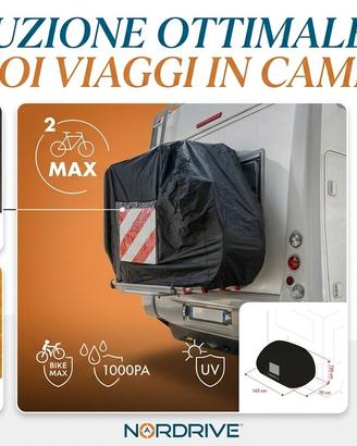 Copribici Nuovi  Nordrive - Fino a 2 Bici