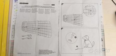 Griglia Auto universale per cani, nuova.
