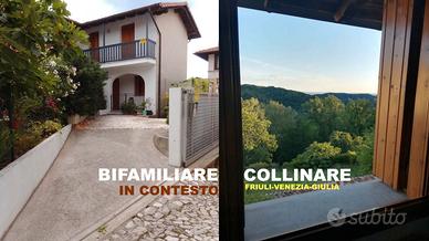 Casa bifamiliare in collina Friulana