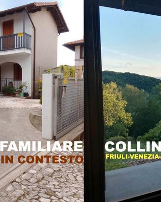 Casa bifamiliare in collina Friulana