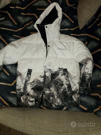 Piumino Uomo Reborn bianco con cappuccio