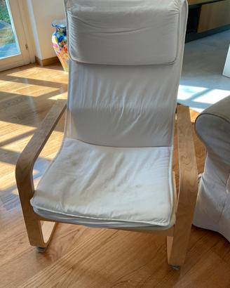 Divano IKEA EKTORP+SEDIA IKEA POÄNG