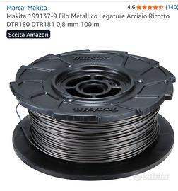 Filo mettaliconper legatrice MAKITA