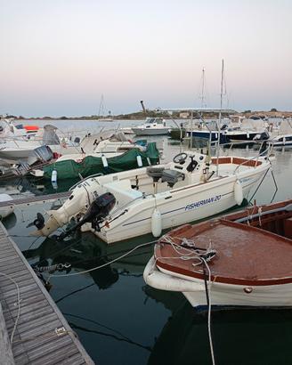 Mingolla Fisherman 20 Evinrude 90 CV Suzuki 15 CV 