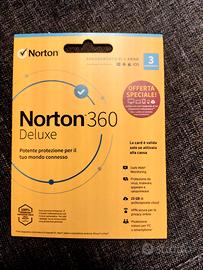 Norton 360 Deluxe - Antivirus 3 Dispositivi 1 Lice