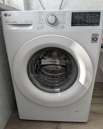 Lavatrice LG 8 kg 1400 giri Vapore Inverter