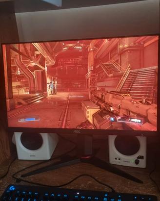 Monitor da gaming 1080p 144Hz IPS 24G2W1G4