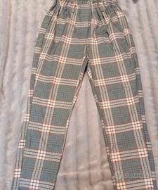 pantaloni dritti da donna elasticizzati 
