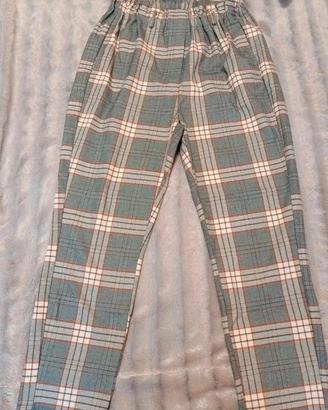 pantaloni dritti da donna elasticizzati 