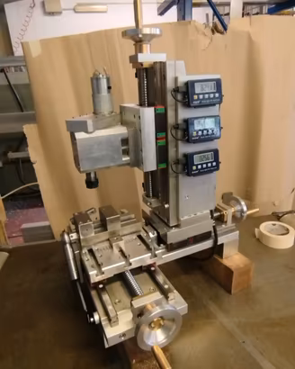 FRESA PER HOBBYSTI AUTOCOSTRUITA