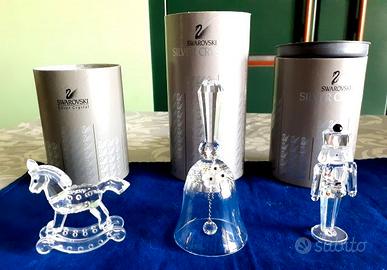 SWAROVSKI CAVALLO A DONDOLO -SOLDATINO- CAMPANA