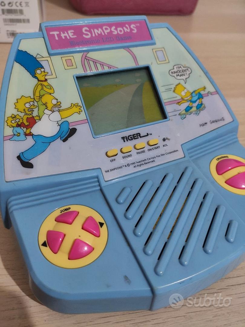 Videogame vintage Simpsons - Tiger - Console e Videogiochi In vendita a  Salerno