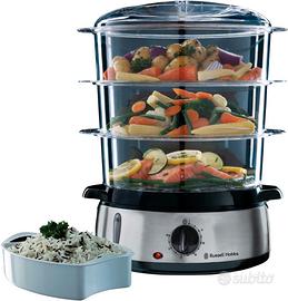 Vaporiera Multicottura, 9 L, 800 Watt