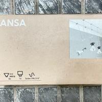 Luci alogene montate su cavi nuove