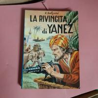 Libro vintage La rivincita di Yanez E Salgari.
