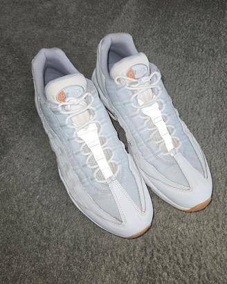 Nike airmax 95 beige bianco arancione