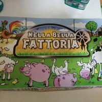 Gioco in scatola nella bella fattoria 