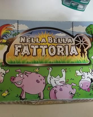 Gioco in scatola nella bella fattoria 