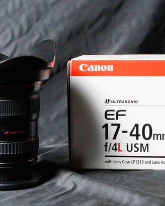 CANON EF 17-40mm f/4 L USM – Grandangolo Serie L