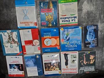 Libri esercizio fisico e testi universitari