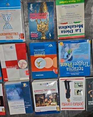 Libri esercizio fisico e testi universitari