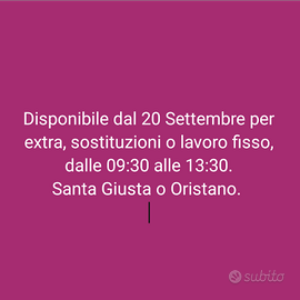 Extra, sostituzioni o fisso