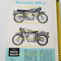 MOTO GUZZI Stornello 125 Turismo 1962 depliant