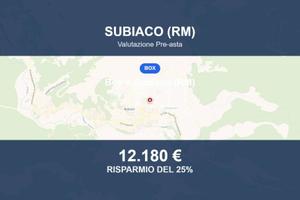 Immobile in asta di 25 m² a Subiaco