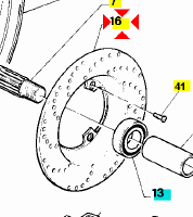 -Disco freno post Aprilia RS50 AP8213087
