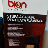 Stufa a gas termoventilata