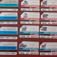 schede telefoniche sip/telecom anni 90